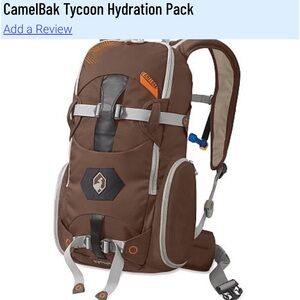 Camelbak Tycoon Hydration Brown Snowboarding Backpack